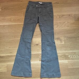 Garage low-rise flare jeans